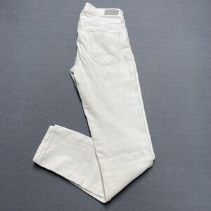 AGOLDE Sophie Jeans Womens 27‎ White High Rise Skinny Stretch Denim Pants